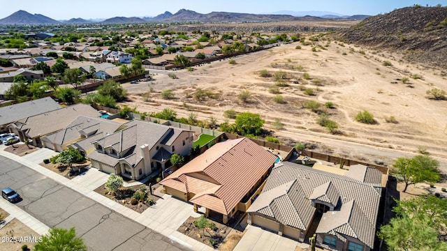 3028 W Parkside Ln, Phoenix, AZ 85027 - aerial perspective of suburban area with a mountainous background
