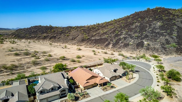 3028 W Parkside Ln, Phoenix, AZ 85027 - aerial view of residential area with mountains
