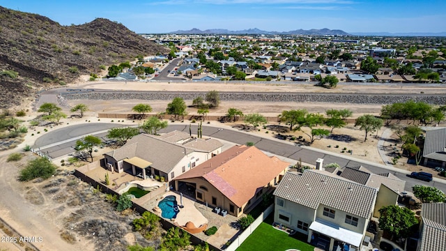 3028 W Parkside Ln, Phoenix, AZ 85027 - aerial view of residential area with a mountainous background