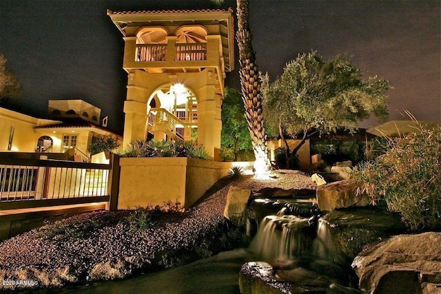 9707 E Mountain View Rd Unit 1408, Scottsdale, AZ 85258 - exterior view of fence