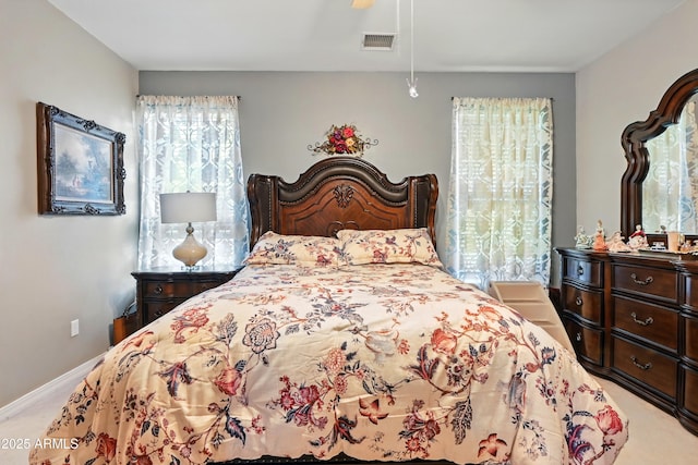 601 E Phoenix St, Payson, AZ 85541 - bedroom featuring a ceiling fan, baseboards, and visible vents