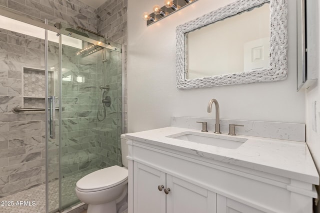 1213 W Beck Ln, Phoenix, AZ 85023 - full bathroom with vanity and a shower stall
