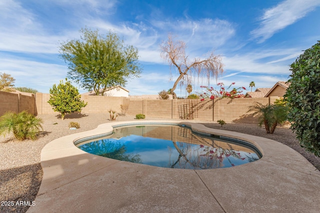 view of pool