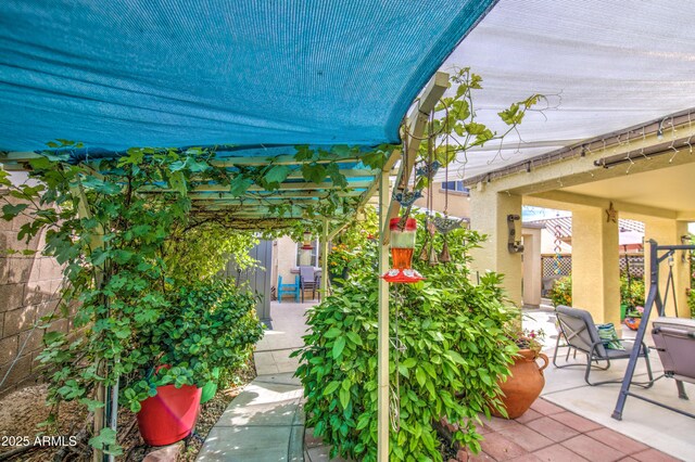 17374 W Adams St, Goodyear, AZ 85338 - view of patio with fence