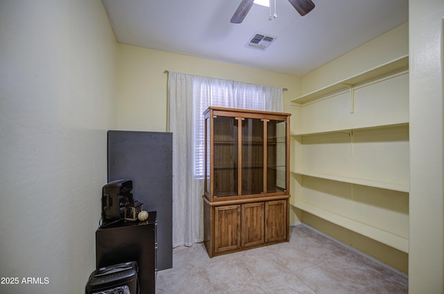 17374 W Adams St, Goodyear, AZ 85338 - unfurnished office with visible vents and ceiling fan