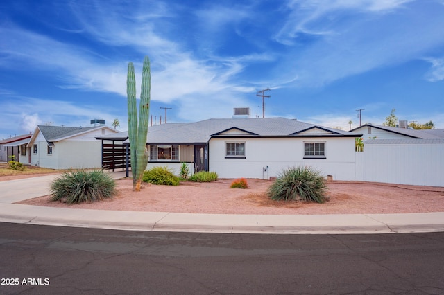 view of ranch-style house