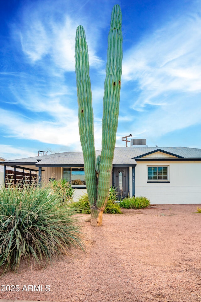 view of ranch-style home