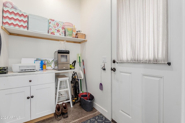 view of laundry room