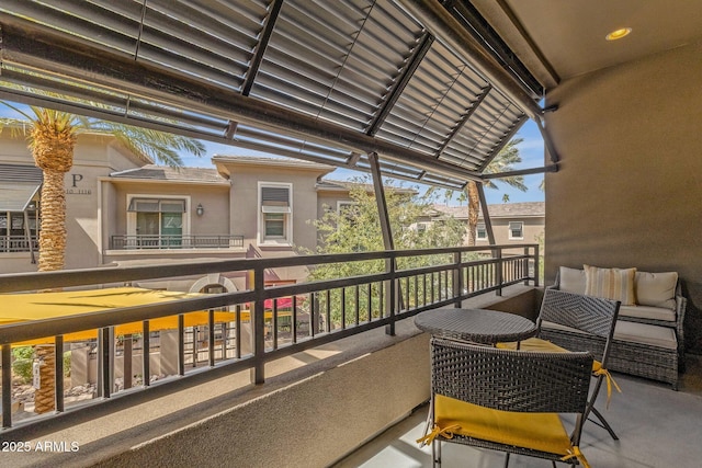6565 E Thomas Rd Unit 1096, Scottsdale, AZ 85251 - balcony with an outdoor living space