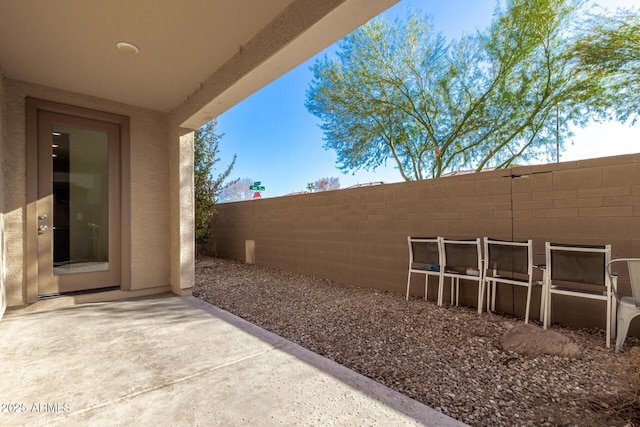 view of patio / terrace