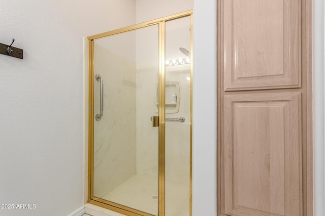 full bath featuring a stall shower