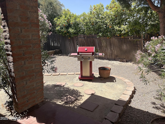 2534 N 52nd St, Phoenix, AZ 85008 - view of patio featuring fence and area for grilling