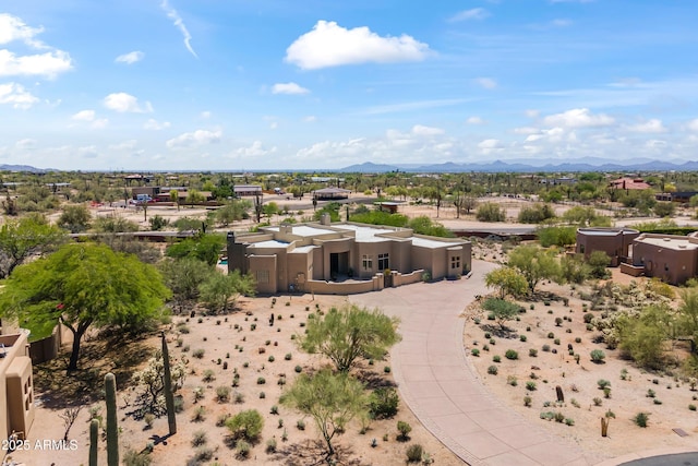 8300 E Dixileta Dr Unit 281, Scottsdale, AZ 85266 - birds eye view of property featuring a mountain view