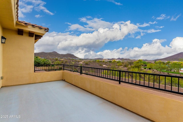 13336 W Via Caballo Blanco, Peoria, AZ 85383 - balcony with a mountain view