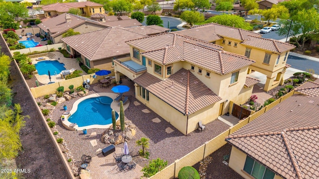 13336 W Via Caballo Blanco, Peoria, AZ 85383 - bird's eye view with a residential view