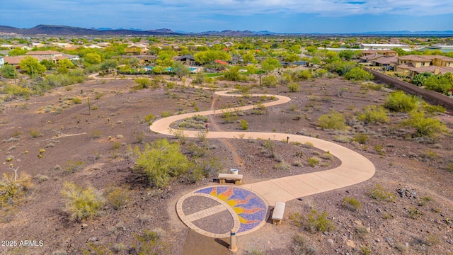 13336 W Via Caballo Blanco, Peoria, AZ 85383 - drone / aerial view featuring a residential view and a mountain view