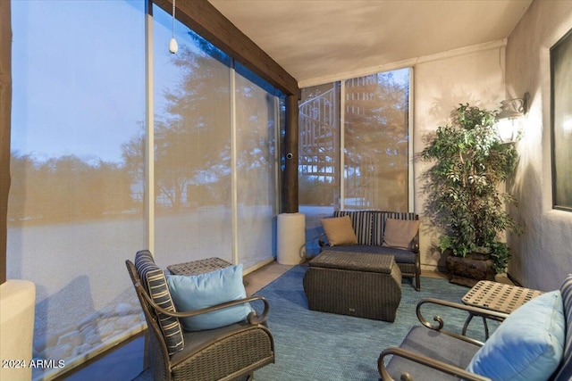14428 E Monument Dr, Scottsdale, AZ 85262 - view of patio terrace at dusk