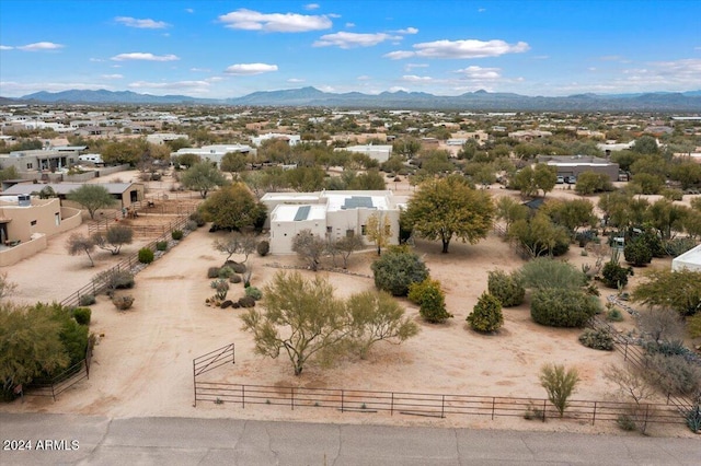 14428 E Monument Dr, Scottsdale, AZ 85262 - bird's eye view featuring a mountain view
