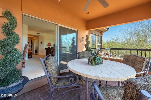 19700 N 76th St Unit 2001, Scottsdale, AZ 85255 - balcony with visible vents