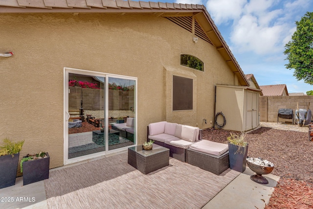 10226 W Country Club Trl, Peoria, AZ 85383 - view of patio with an outdoor hangout area