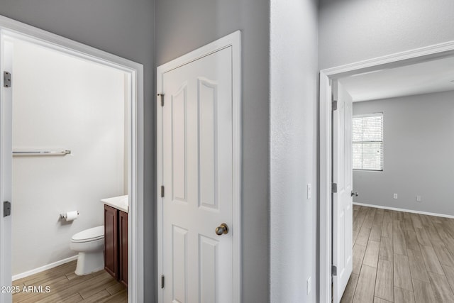 2941 E Darrow St, Phoenix, AZ 85042 - bathroom with vanity and wood finished floors