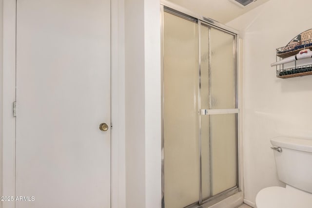 619 E Elaine St, Casa Grande, AZ 85122 - bathroom with toilet and a shower stall