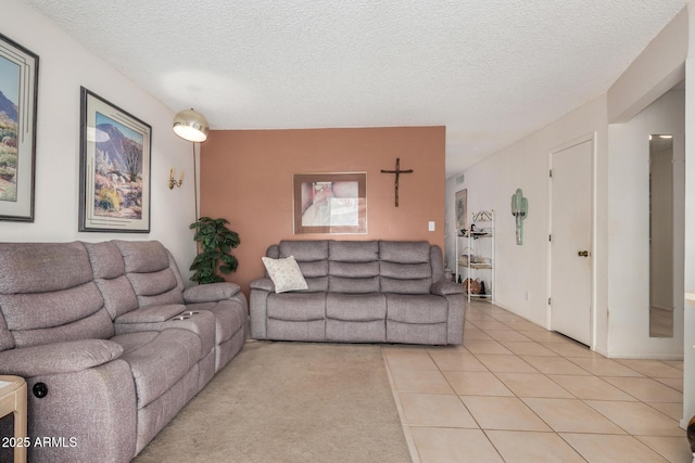 619 E Elaine St, Casa Grande, AZ 85122 - living area with light tile patterned flooring and a textured ceiling