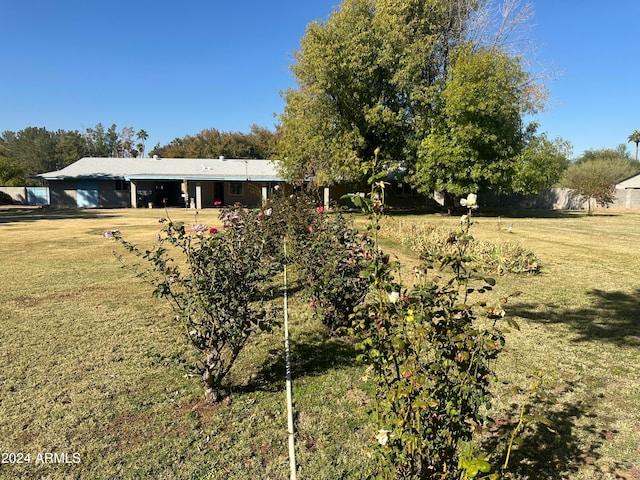 view of yard