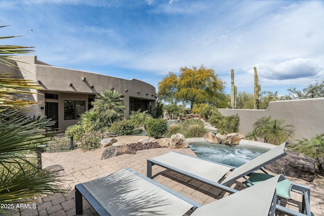30600 N Pima Rd Unit 89, Scottsdale, AZ 85266 - view of patio with fence
