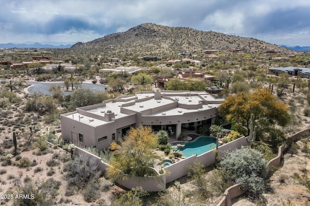 30600 N Pima Rd Unit 89, Scottsdale, AZ 85266 - aerial view with a mountain view