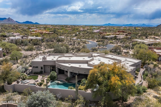 30600 N Pima Rd Unit 89, Scottsdale, AZ 85266 - aerial view with a mountain view