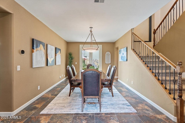 view of dining area