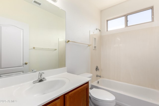 2732 E Tyson St, Chandler, AZ 85225 - full bath featuring toilet,  shower combination, and vanity