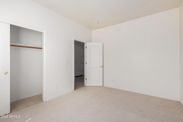 2732 E Tyson St, Chandler, AZ 85225 - unfurnished bedroom featuring carpet flooring, a closet, and baseboards