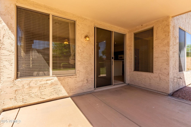 2732 E Tyson St, Chandler, AZ 85225 - view of exterior entry featuring a patio area and stucco siding