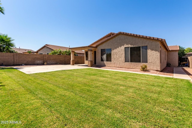 2732 E Tyson St, Chandler, AZ 85225 - rear view of house featuring a patio area and stucco siding