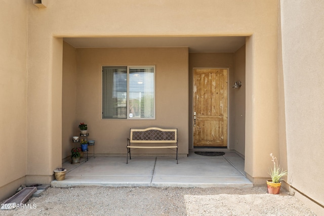 view of property entrance