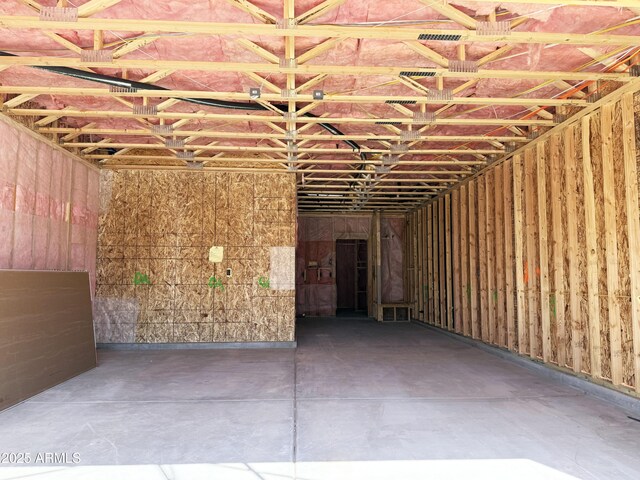 5535 S 240th Ln, Buckeye, AZ 85326 - miscellaneous room featuring concrete floors