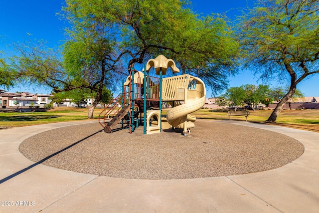 view of communal playground