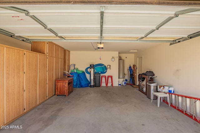 15994 W Bartlett Ave, Goodyear, AZ 85338 - garage with water heater and a garage door opener