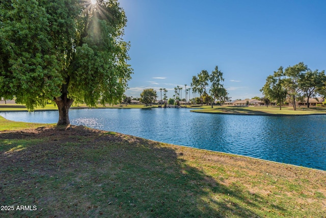 property view of water