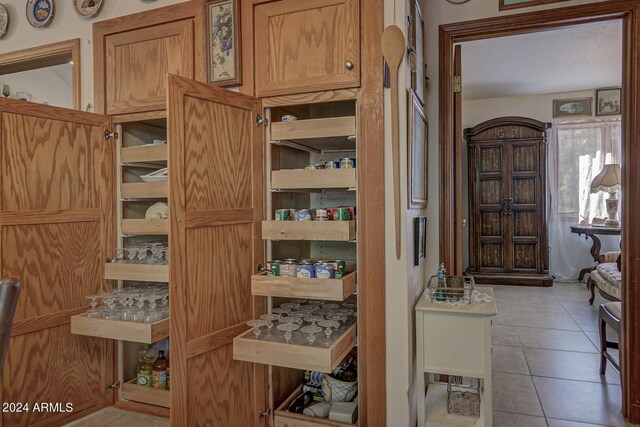 view of pantry