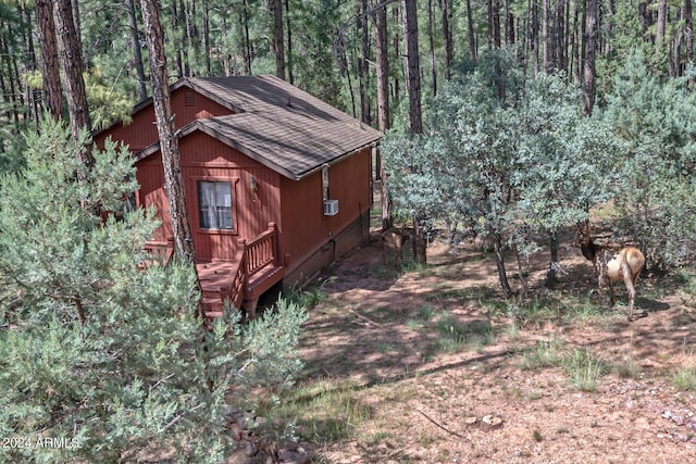 view of outdoor structure