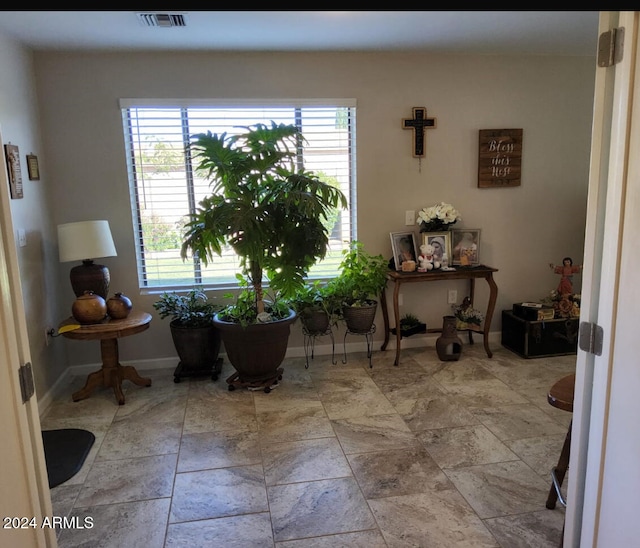 view of living area