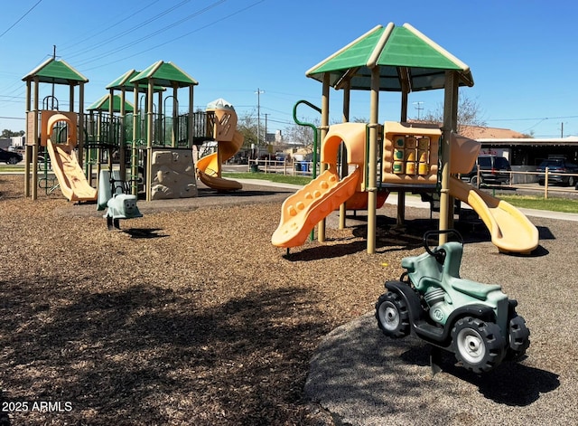 view of community playground