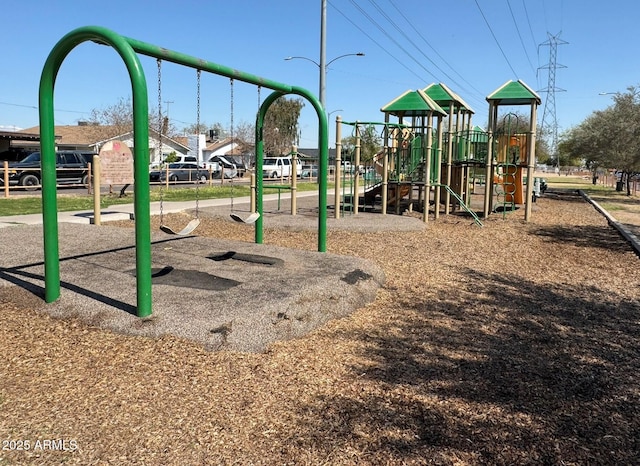 view of community playground