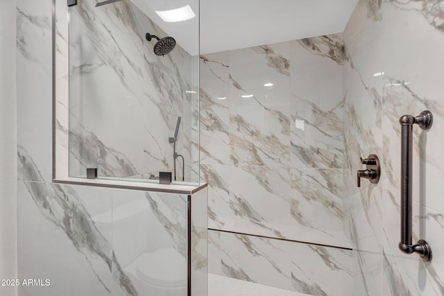 1825 W Ray Rd Unit 1119, Chandler, AZ 85224 - full bath featuring a marble finish shower
