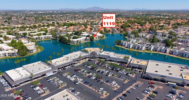 1825 W Ray Rd Unit 1119, Chandler, AZ 85224 - aerial view of a water and mountain view