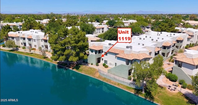 1825 W Ray Rd Unit 1119, Chandler, AZ 85224 - aerial perspective of suburban area featuring a nearby body of water