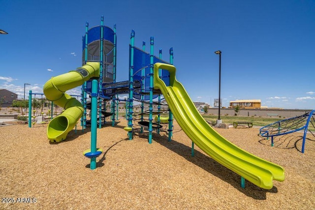 view of communal playground